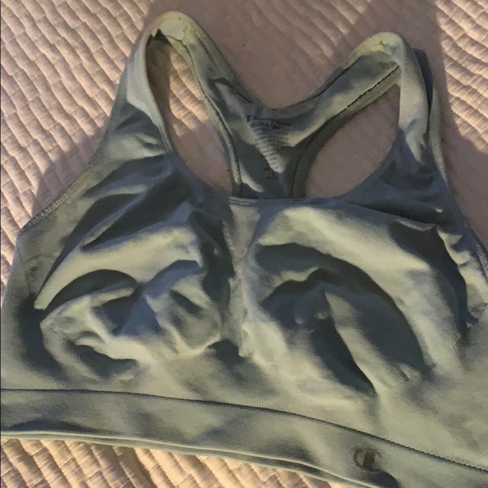 Champion blue sports bra